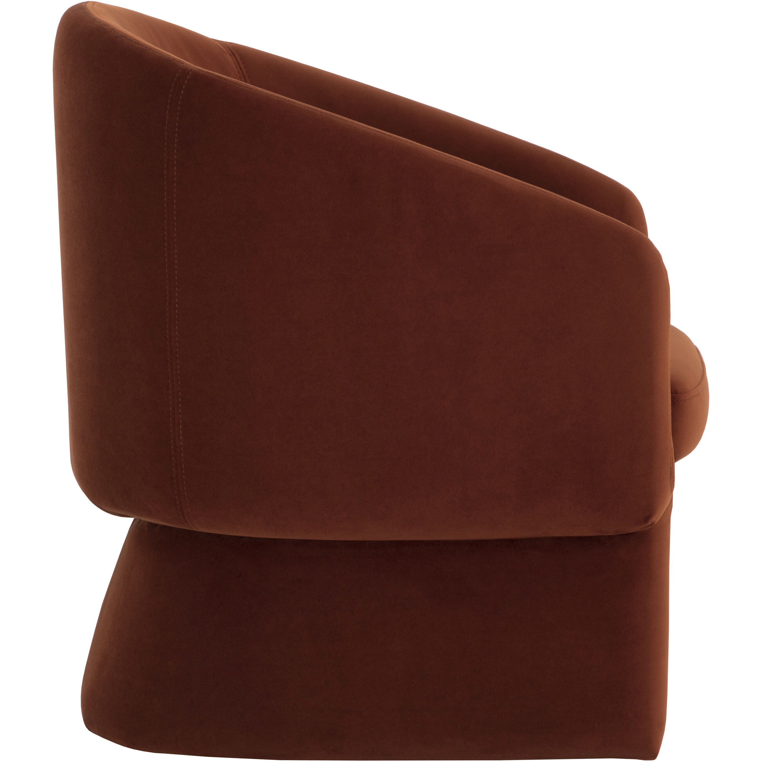 Lauryn Meg Rust Lounge Chair